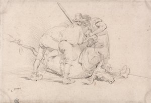 Delivering a Calf by James Ward